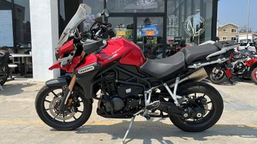 2015 Triumph Tigerexplorer  in a Red exterior color. New Century Motorcycles 626-943-4648 newcenturymoto.com 