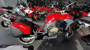 2024 Ducati Multistrada in a RED exterior color. BMW Motorcycles of Jacksonville (904) 375-2921 bmwmcjax.com 