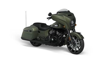 2023 Indian Motorcycle CHIEFTAIN DARK HORSE  in a SAGE BRUSH exterior color. Wagner Motorsports (508) 581-5950 wagnermotorsport.com 