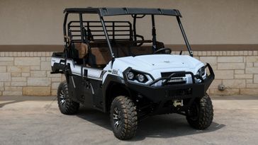 2024 KAWASAKI MULE PROFXT 1000 LE PLATINUM RANCH EDITION METALLIC STARDUST WHITE