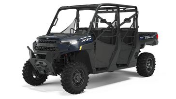 USED 2024 POLARIS RANGER CREW XP 1000 PREM - SUPER GRAPHITE 