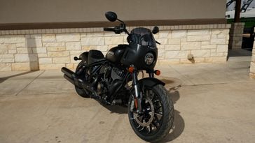 USED 2025 INDIAN MOTORCYCLE SPORT CHIEF BLACK SMOKE 49S BASE 