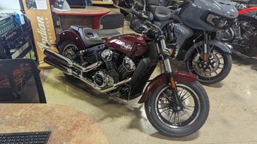 2024 INDIAN MOTORCYCLE SCOUT ABS MAROON METALLIC 49ST