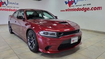 2023 Dodge Charger R/T Scat Pack in a Octane Red Pearl Coat exterior color and Blackinterior. 