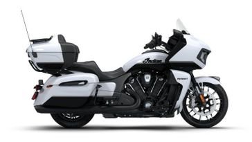 New 2026 Indian Motorcycle PURSUIT DH 112 GHOST WHTBLK MTLLC 49ST Dark Horse with PowerBand Audio Package 