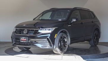 2024 Volkswagen Tiguan SE R-Line Black in a Black exterior color. BEACH BLVD OF CARS beachblvdofcars.com 