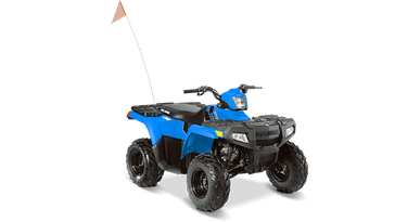 USED 2023 POLARIS SPORTSMAN 110 - VELOCITY BLUE 