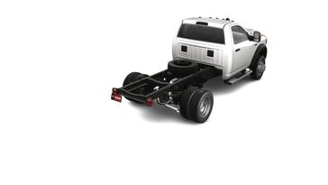 2023 RAM 5500 Tradesman Chassis Regular Cab 4x4 60' Ca in a Bright White Clear Coat exterior color and Diesel Gray/Blackinterior. McPeek's Chrysler Dodge Jeep Ram of Anaheim 888-861-6929 mcpeeksdodgeanaheim.com 