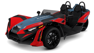 NEW 2025 POLARIS SLINGSHOT SLR AUTODRIVE  in a ROYAL RED exterior color. Family PowerSports (877) 886-1997 familypowersports.com 