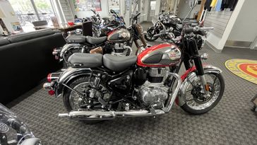 2023 Royal Enfield Classic in a CHROME RED exterior color. BMW Motorcycles of Jacksonville (904) 375-2921 bmwmcjax.com 
