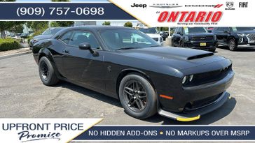 2023 Dodge Challenger SRT Hellcat Redeye Widebody in a Pitch Black Clear Coat exterior color and Elx9interior. Ontario Auto Center ontarioautocenter.com 