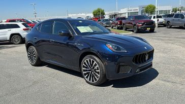 2023 Maserati Grecale Modena in a Blue exterior color. Ontario Auto Center ontarioautocenter.com 