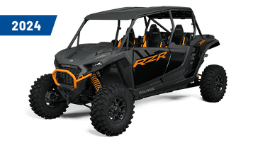 2024 POLARIS RZR XP 4 1000 ULTIMATE MATTE TITANIUM AND ONYX BLACK 