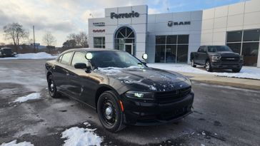 2023 Dodge CHARGER POLICE Awd in a PITCH BLACK exterior color. Ferrario Auto Team of Sayre 570-888-2367 ferrariosayre.com 