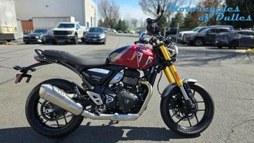 2025 Triumph Speed 400  Carnival Red/Storm Grey