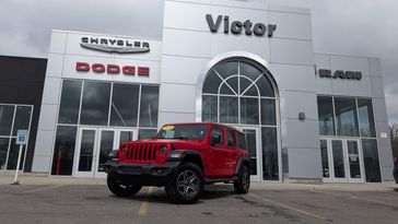 Used 2020 Jeep Wrangler Unlimited Black and Tan