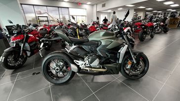 2023 Ducati Streetfighter in a STORM GREEN exterior color. BMW Motorcycles of Jacksonville (904) 375-2921 bmwmcjax.com 
