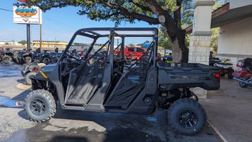 2024 POLARIS RANGER CREW 1000 PREMIUM  GRANITE GRAY in a GRAY exterior color. Family PowerSports (877) 886-1997 familypowersports.com 