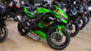 2024 KAWASAKI NINJA ZX4RR KRT EDITION ABS LIME GREEN AND EBONY