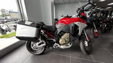 2023 Ducati MULTISTRADA V4  in a RED exterior color. BMW Motorcycles of Jacksonville (904) 375-2921 bmwmcjax.com 