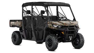 2025 CAN-AM DEFENDER MAX XT HD10 WILDLAND CAMO in a WILDLAND CAMO exterior color. Family PowerSports (877) 886-1997 familypowersports.com 