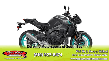 2024 Yamaha MT10RCGY  in a MIDNIGHT CYAN exterior color. Del Amo Motorsports of South Bay (619) 547-1937 delamomotorsports.com 