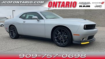 2023 Dodge Challenger GT in a Triple Nickel Clear Coat exterior color and Blackinterior. Ontario Auto Center ontarioautocenter.com 
