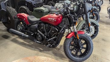 2025 INDIAN MOTORCYCLE SCOUT BOBBER LTD SUNSET RED SMK TEC