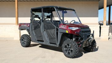 USED 2021 POLARIS RANGER CREW XP 1000 PREMIUM  BURGUNDY METALLIC PREMIUM 