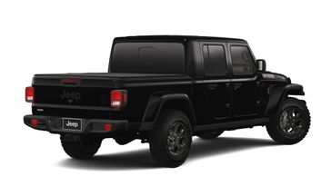 2023 Jeep Gladiator Willys 4x4 in a Black Clear Coat exterior color. Kamaaina Motors 1-808-746-7956 kamaainamotors.com 