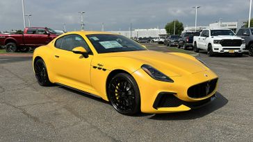 2024 Maserati GranTurismo Trofeo in a Giallo Midas exterior color. Ontario Auto Center ontarioautocenter.com 