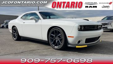 2023 Dodge Challenger GT in a White Knuckle Clear Coat exterior color and Blackinterior. Ontario Auto Center ontarioautocenter.com 