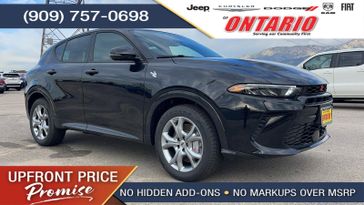 2024 Dodge Hornet R/T Plus in a 8 Ball exterior color and Blackinterior. Ontario Auto Center ontarioautocenter.com 