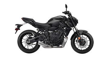 2024 YAMAHA MT07 MATTE RAVEN BLACK in a MATTE RAVEN BLACK exterior color. Family PowerSports (877) 886-1997 familypowersports.com 