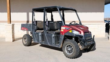 USED 2015 POLARIS RANGER CREW 570 EPS SUNSET RED 