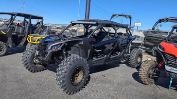 2025 CAN-AM MAVERICK X3 MAX X RS TURBO RR TRIPLE BLACK in a TRIPLE BLACK exterior color. Family PowerSports (877) 886-1997 familypowersports.com 