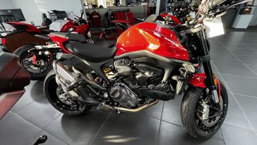 2024 Ducati Monster in a RED exterior color. BMW Motorcycles of Jacksonville (904) 375-2921 bmwmcjax.com 