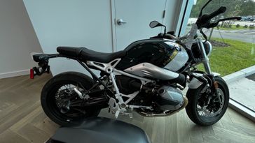 2023 BMW R nineT in a Option 719 Pollux Metallic/Light White exterior color. BMW Motorcycles of Jacksonville (904) 375-2921 bmwmcjax.com 