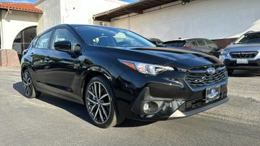 2024 Subaru IMPREZA SPORT  in a BLACK exterior color and BLKinterior. Ventura Auto Center 866-978-2178 venturaautocenter.com 