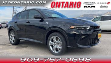 2024 Dodge Hornet R/T Plus in a 8 Ball exterior color and Blackinterior. Ontario Auto Center ontarioautocenter.com 