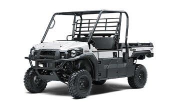 2023 KAWASAKI Mule PROFX EPS in a WHITE exterior color. Family PowerSports (877) 886-1997 familypowersports.com 