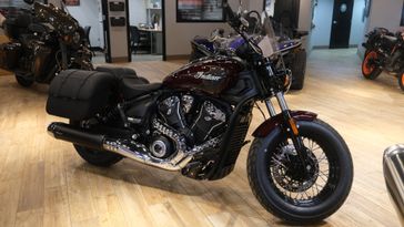 2025 INDIAN MOTORCYCLE SUPER SCOUT MAROON METALLIC WITH GRAPHICS