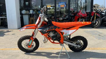 2024 KTM 50 SX FACTORY EDITION  in a ORANGE exterior color. New Century Motorcycles 626-943-4648 newcenturymoto.com 