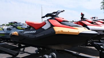 2024 SEADOO PWC SPARK CONV 90 OR 3UP IBR 24  in a ORANGE- RED exterior color. Family PowerSports (877) 886-1997 familypowersports.com 