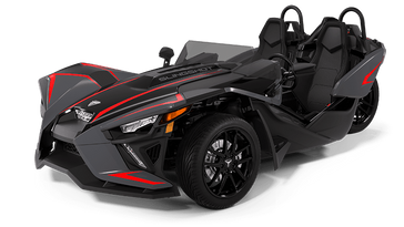 2023 Polaris SLINGSHOT SLR AUTODRIVE in a Red Shadow exterior color. Cross Country Powersports 732-491-2900 crosscountrypowersports.com 