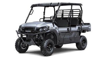 2025 KAWASAKI MULE PROFXT 1000 LE in a ICE GRAY exterior color. Family PowerSports (877) 886-1997 familypowersports.com 