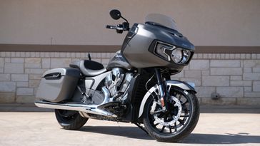 2023 INDIAN MOTORCYCLE CHALLENGER TITANIUM SMOKE 49ST in a TITANIUM SMOKE exterior color. Family PowerSports (877) 886-1997 familypowersports.com 