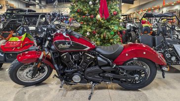 2025 INDIAN MOTORCYCLE INDIAN SCOUT CLASSIC LIMITED WITH TECHNOLOGY PACKAGE SUNSET RED METALLIC