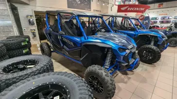 2025 HONDA TALON 1000R4 FOX LIVE VALVE MATTE NAVY BLUE 