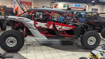 2025 Can-Am MAVERICK MAX XRS 72 TURBO RR FIERY RED AND HYPER SILVER